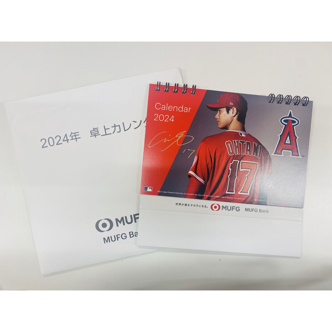 大谷翔平2024 カレンダー エンタメ/ホビーのタレントグッズ(スポーツ選手)の商品写真