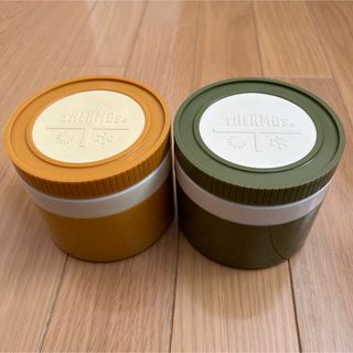 サーモス(THERMOS)のTHERMOS サーモス ヴィンテージ  スナックジャー 密閉保存容器 2個(容器)