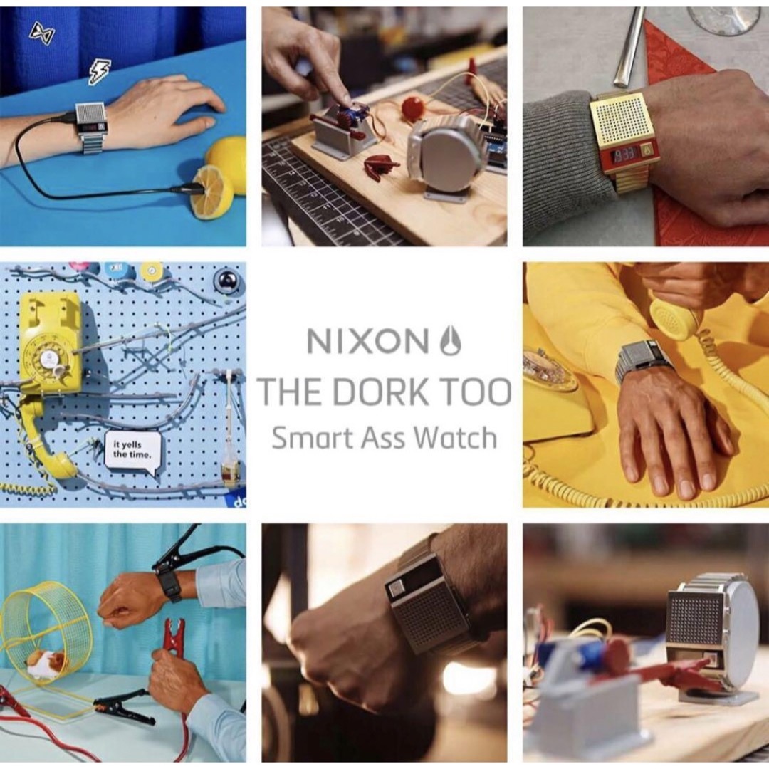 新品】Nixon Dork Too ユニセックス ピンクゴールド デジタル 新品】Nixon Dork Too ユニセックス ピンクゴールド デジタル