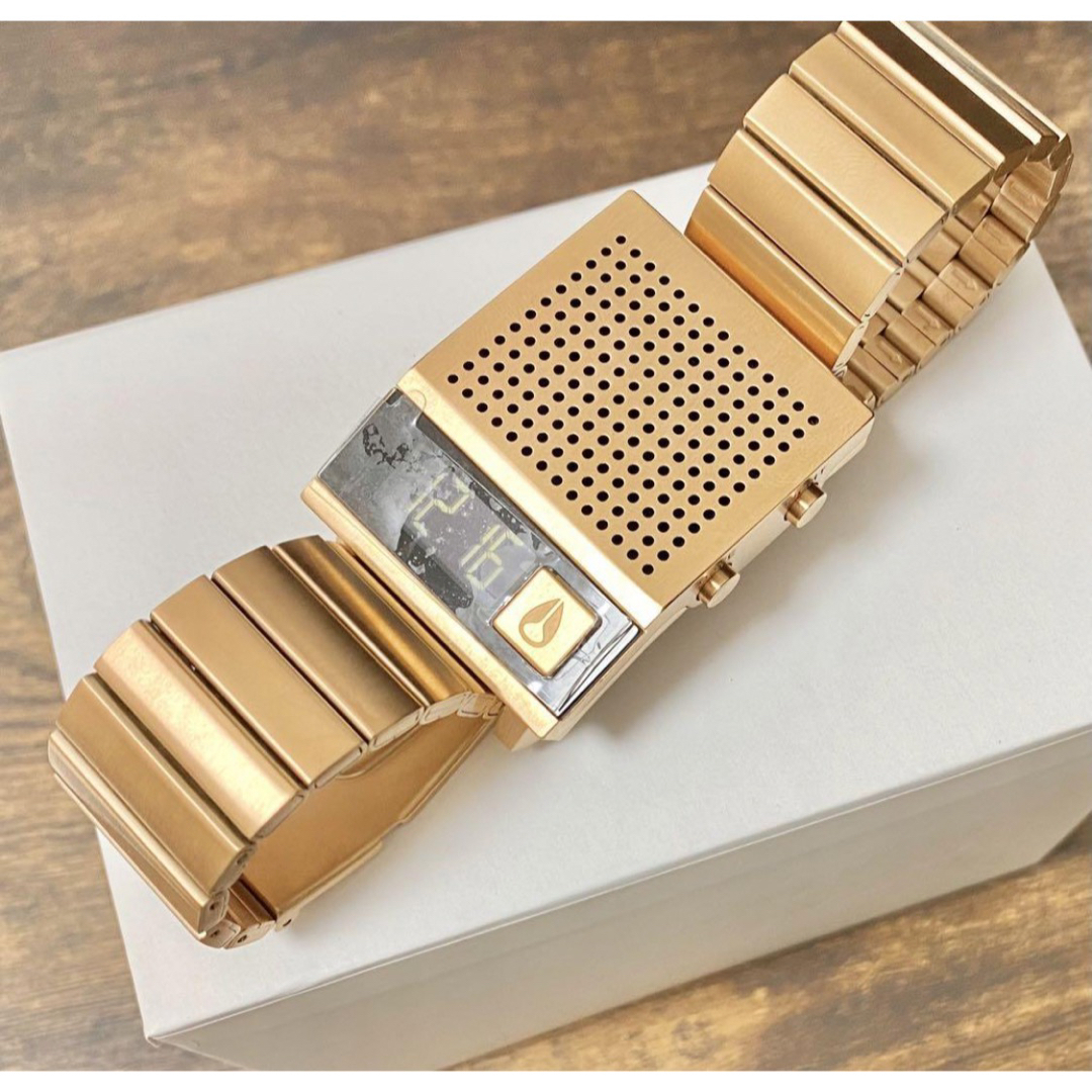 新品】Nixon Dork Too ユニセックス ピンクゴールド デジタル 新品】Nixon Dork Too ユニセックス ピンクゴールド デジタル