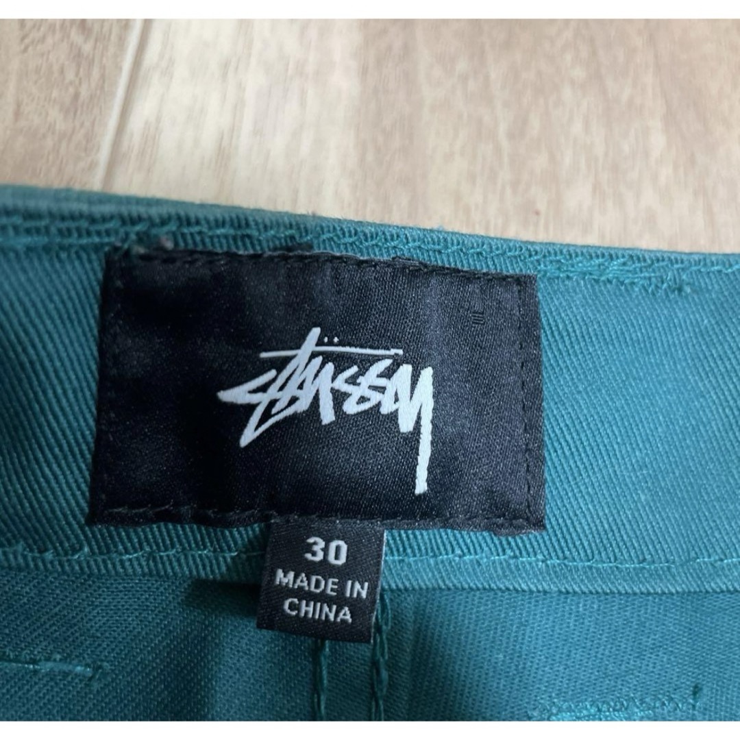 STUSSY(ステューシー)のold stussy ステューシー　ペインターパンツ　ダブルニー　グリーン30 メンズのパンツ(ペインターパンツ)の商品写真