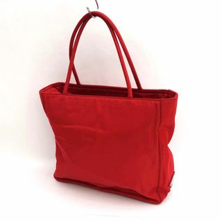 プラダ(PRADA)のPRADA / プラダ ■ハンドバッグ ナイロン レッド ギャランティカード B8490 【バッグ/バック/BAG/鞄/カバン】 ブランド【中古】 [0990012805](ハンドバッグ)