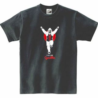 【SALEパロディ黒2XL】5ozグリコゴリラTシャツ面白いおもしろうけるネタ(Tシャツ/カットソー(半袖/袖なし))