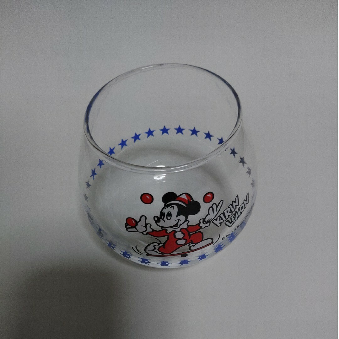 ミッキーマウス(ミッキーマウス)のゆらりんこグラス　ミッキーマウス　キリンレモン エンタメ/ホビーのコレクション(ノベルティグッズ)の商品写真