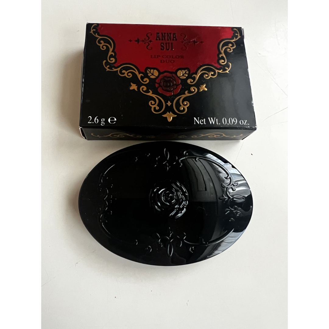 ANNA SUI(アナスイ)の定価¥3300●新品未使用●ANNA SUI リップカラーデュオ 01 コスメ/美容のベースメイク/化粧品(口紅)の商品写真