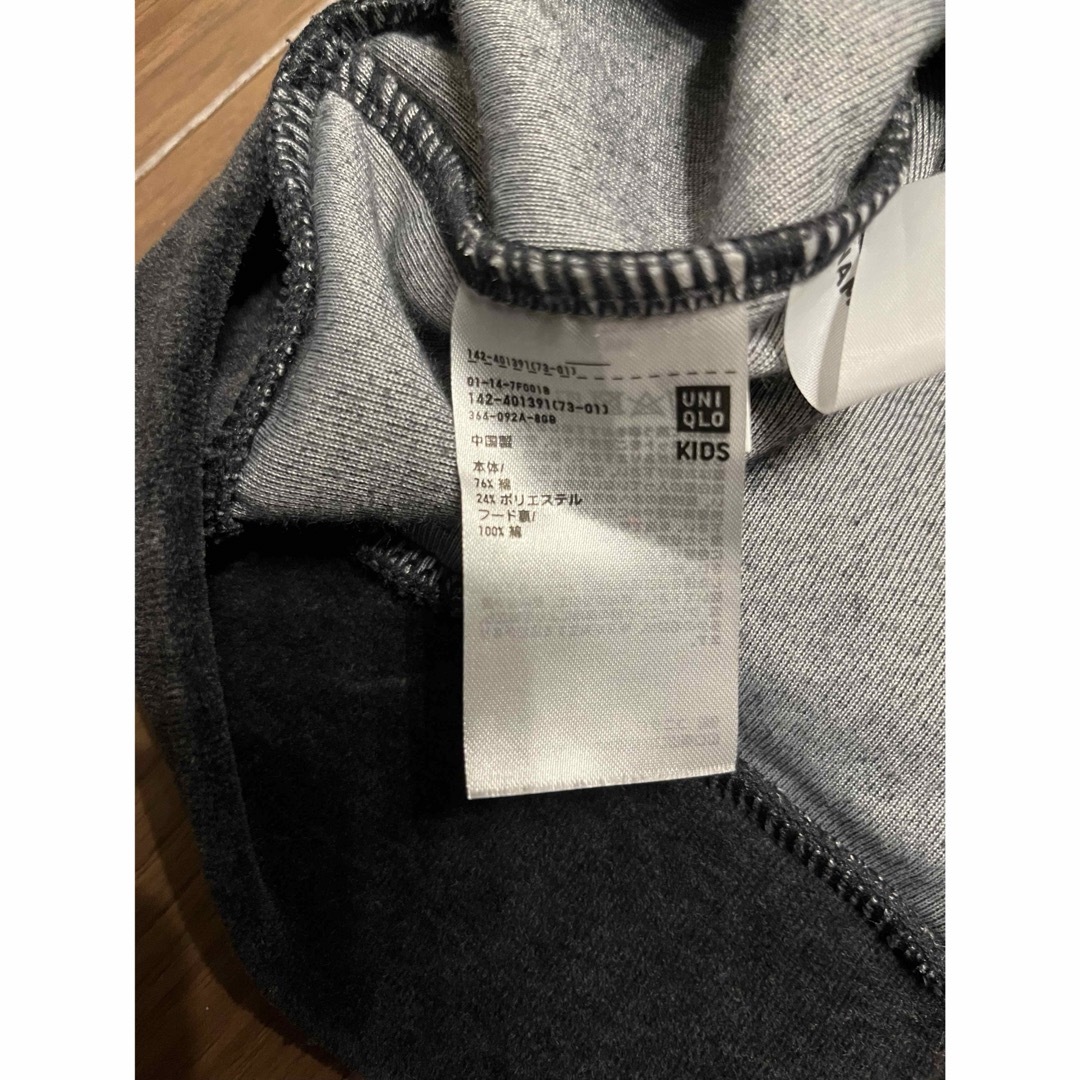 UNIQLO(ユニクロ)の★2着セット【キッズ】UNIQLO ユニクロ　スゥエットパーカー キッズ/ベビー/マタニティのキッズ服女の子用(90cm~)(ジャケット/上着)の商品写真