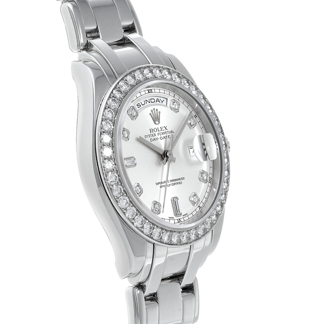 ROLEX(ロレックス)の中古 ロレックス ROLEX 18946A A番(1999年頃製造) シルバー /ダイヤモンド メンズ 腕時計 メンズの時計(腕時計(アナログ))の商品写真