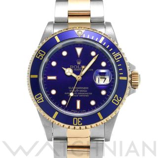 ロレックス(ROLEX)の中古 ロレックス ROLEX 16613 W番(1996年頃製造) ブルー メンズ 腕時計(腕時計(アナログ))