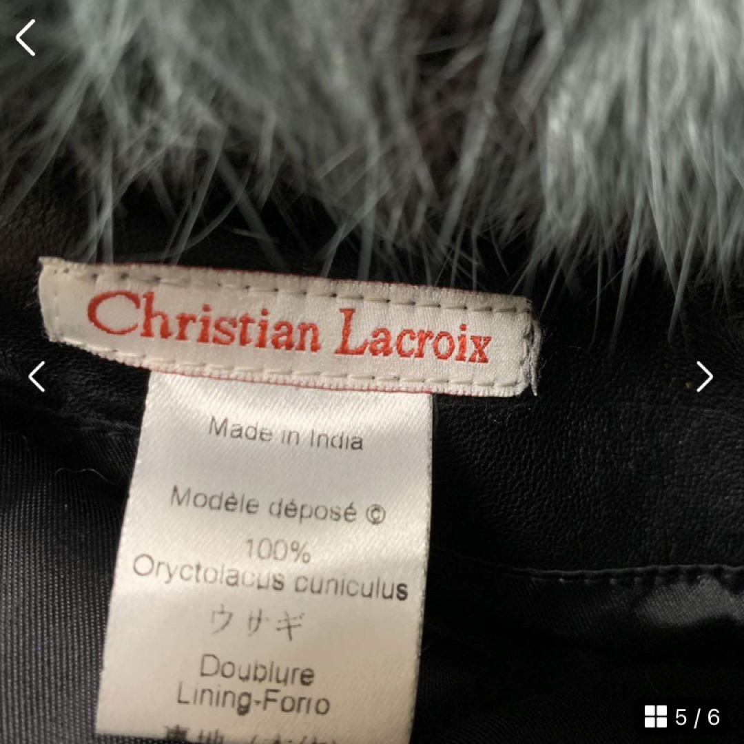 Christian Lacroix(クリスチャンラクロワ)のChristian Lacroix ショルダーバッグ ラビットファー レディースのバッグ(ショルダーバッグ)の商品写真