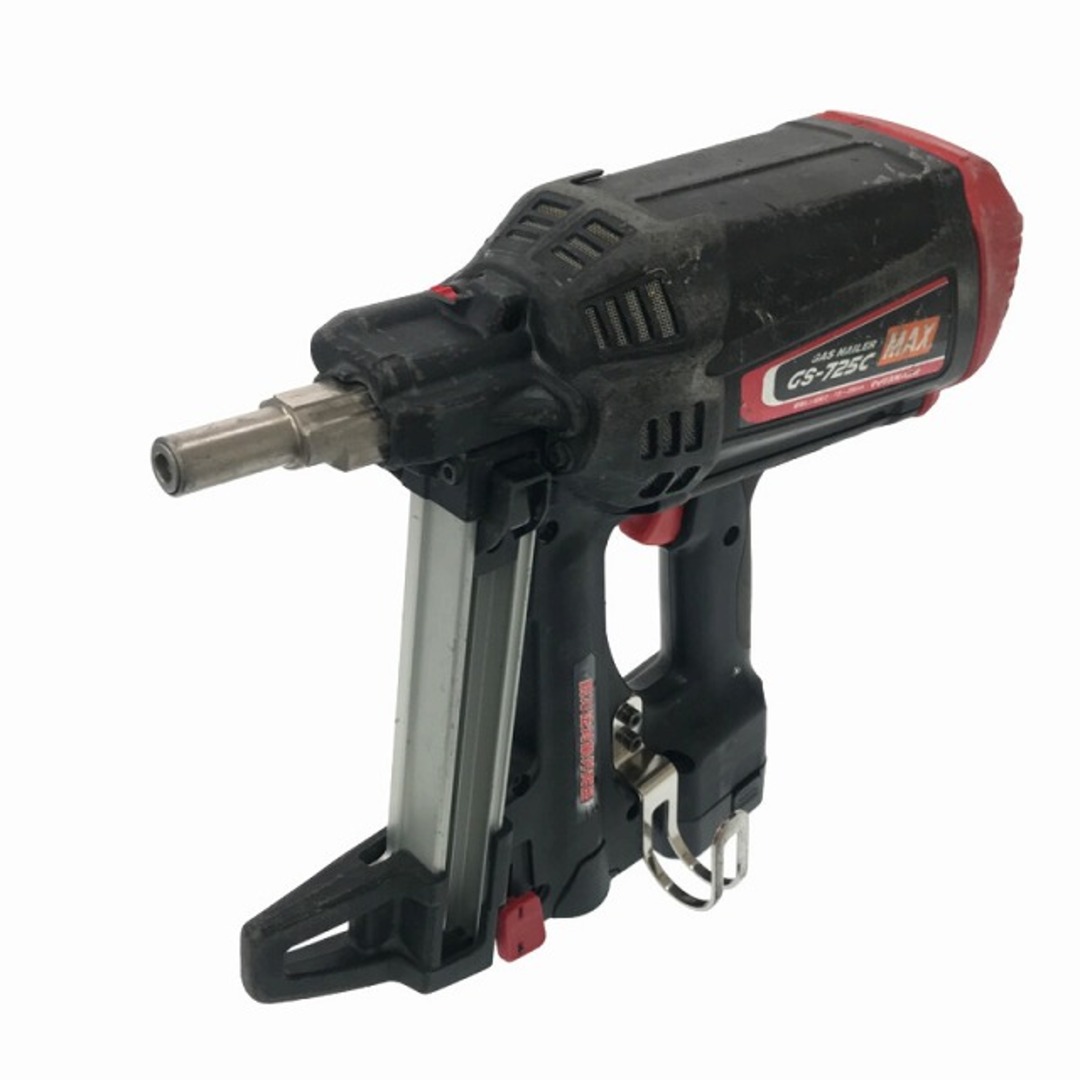☆中古品☆MAX マックス ガスネイラ GS-725C バッテリー2個(6V ☆中古品☆MAX マックス ガスネイラ GS-725C バッテリー2個(6V