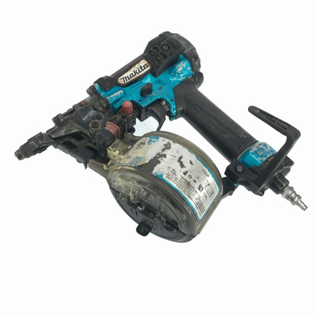 Makita(マキタ)の☆中古品☆makita マキタ 高圧 50mm エア釘打ち機 AN513H 青/ブルー エアー釘打ち機 83491 自動車/バイクのバイク(工具)の商品写真