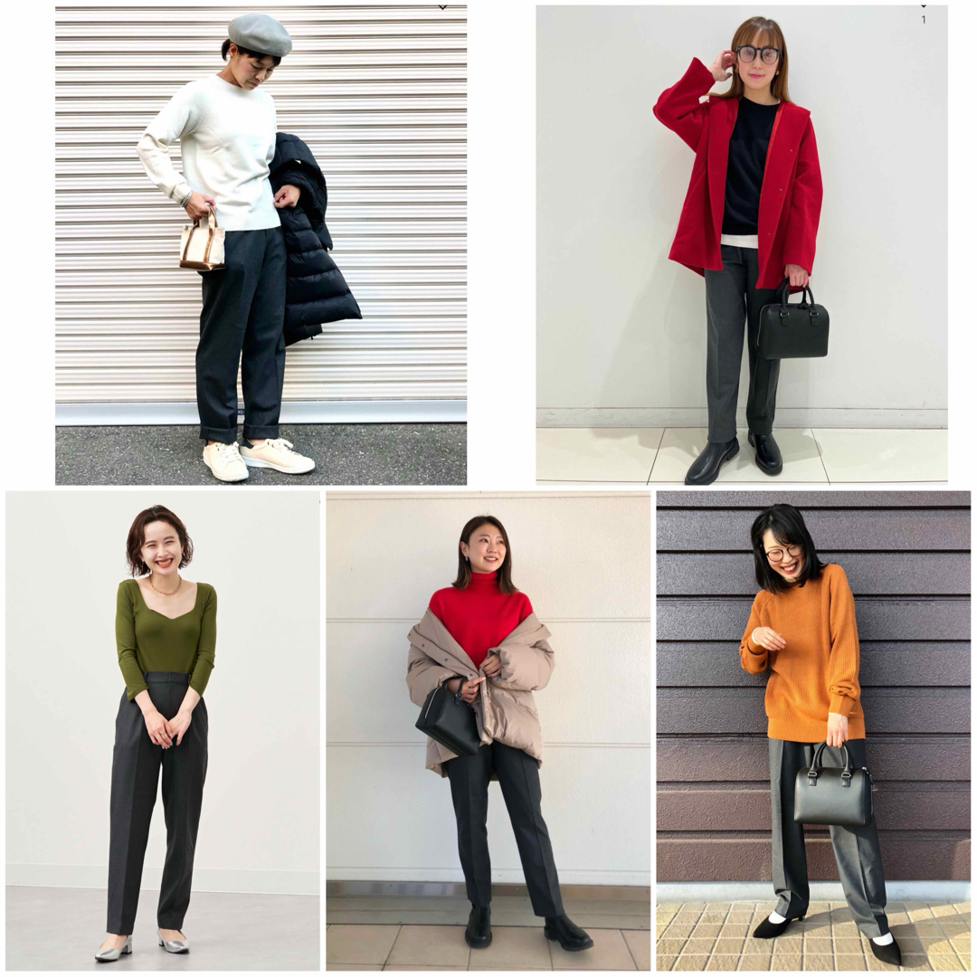 UNIQLO(ユニクロ)の美品★ユニクロ★ヒートテックタックパンツ★XS★グレー★暖パン★低身長 レディースのパンツ(カジュアルパンツ)の商品写真