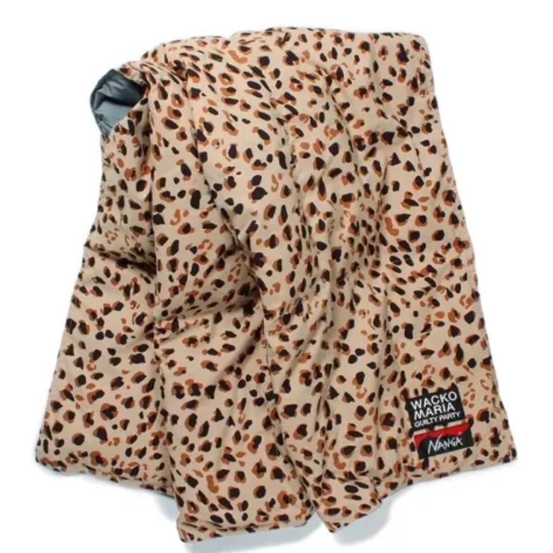 スポーツ/アウトドアWACKO MARIA NANGA / LEOPARD DOWN BLANKET