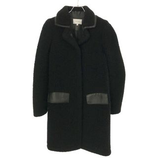 カルヴェン(CARVEN)のCARVEN カルヴェン ウールボアコート ブラック 34 1003M32(その他)