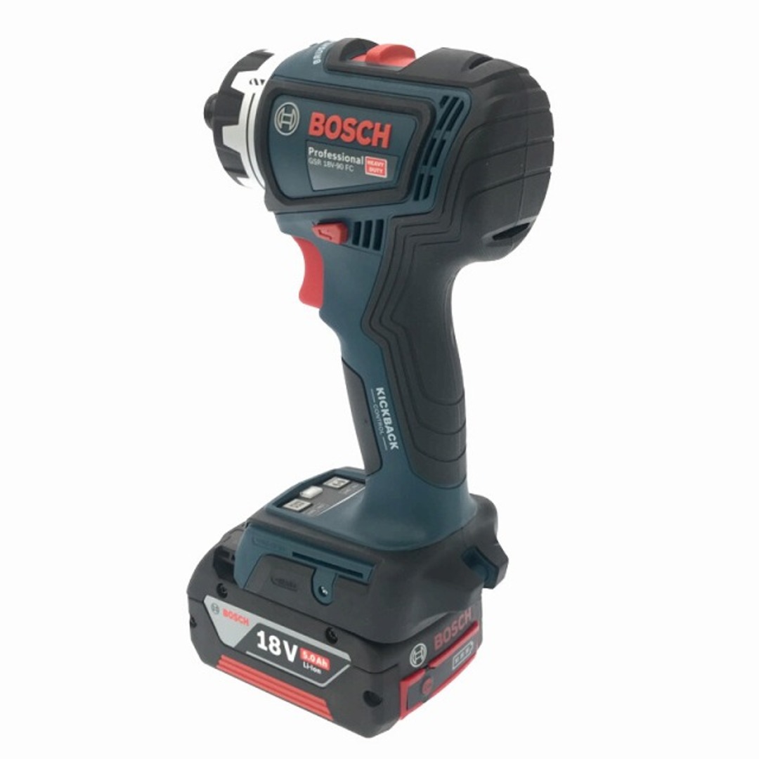 BOSCH(ボッシュ)の☆未使用☆BOSCH ボッシュ 18V コードレスマルチドライバードリル GSR18V-90FC バッテリー2個(5.0Ah) チャック3個 充電器 ケース付 83563 自動車/バイクのバイク(工具)の商品写真