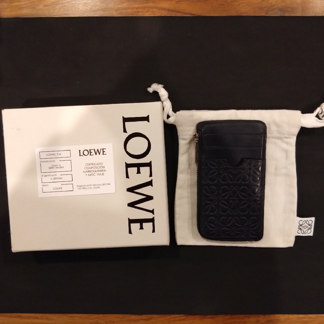 LOEWE(ロエベ)のルパン三世様専用　ロエベ　LOEWE　リピートコインカードホルダー レディースのファッション小物(財布)の商品写真