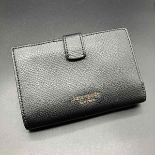 ケイトスペードニューヨーク(kate spade new york)のkate spade NEW YORK ケイトスペード 二つ折り財布 ブラック(財布)