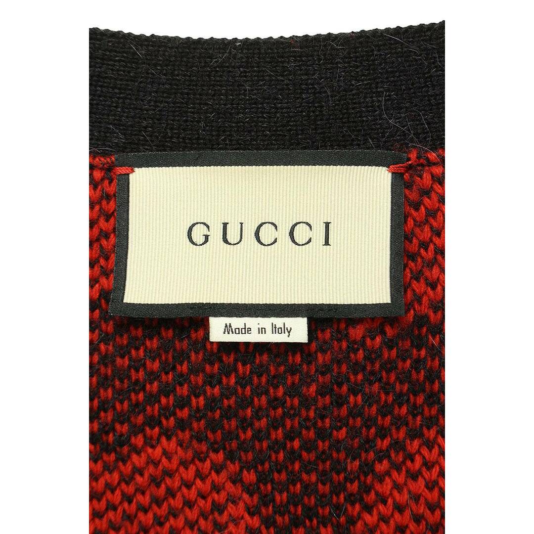 GUCCI - グッチ 493649 X9H40 バット総柄ジャガードニット GUCCI - グッチ 493649 X9H40 バット総柄ジャガードニット