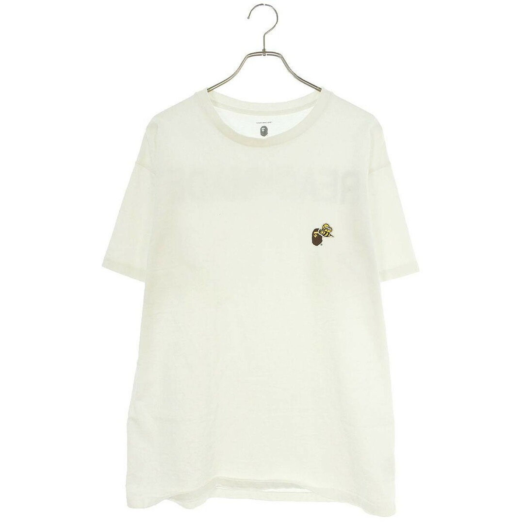 LADY MADE(レディメイド)のレディメイド ×アベイシングエイプ A BATHING APE BEEパッチロゴプリントTシャツ メンズ L メンズのトップス(Tシャツ/カットソー(半袖/袖なし))の商品写真