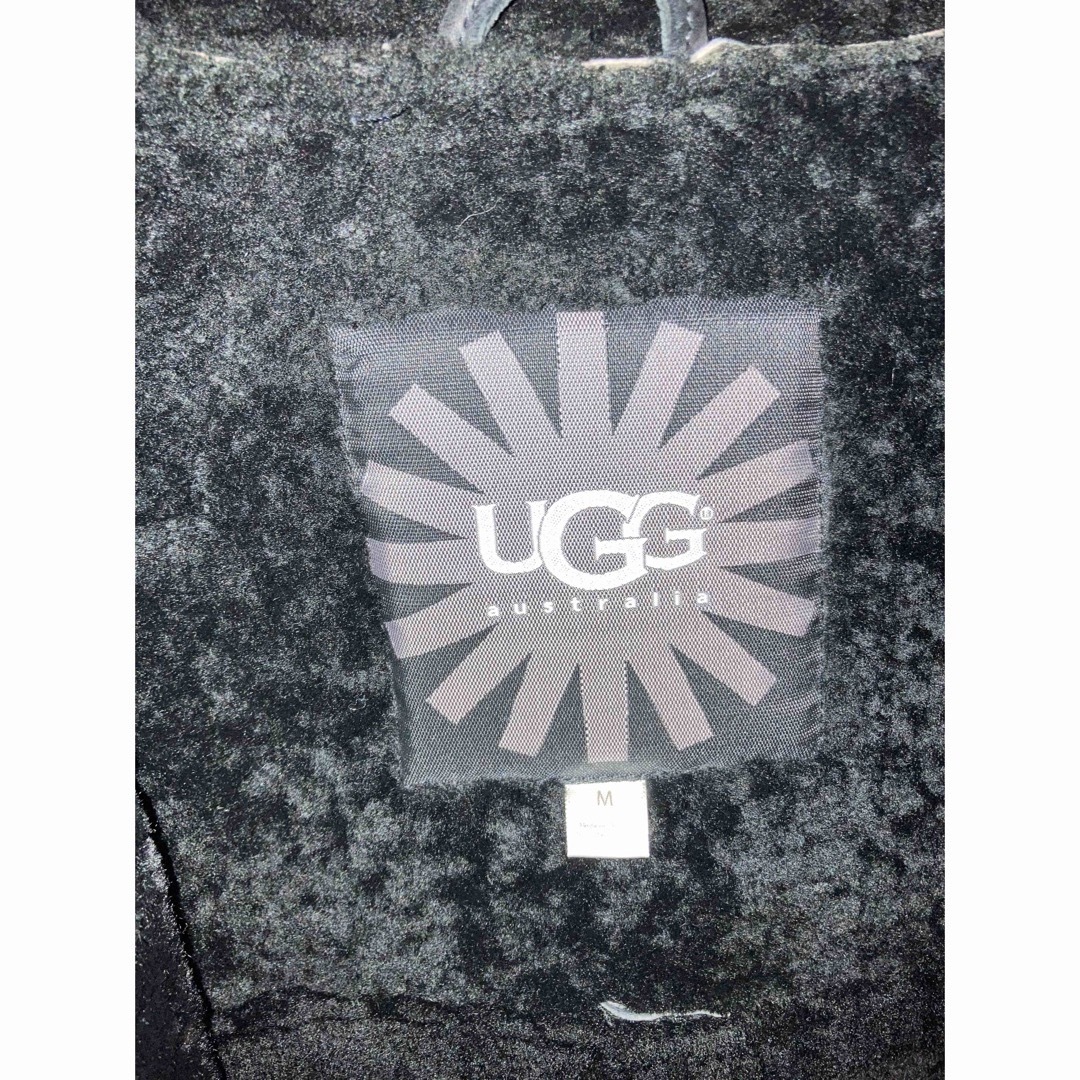 UGG AUSTRALIA(アグオーストラリア)のUGG Australia ムートンレザーライダースジャケット M メンズのジャケット/アウター(レザージャケット)の商品写真
