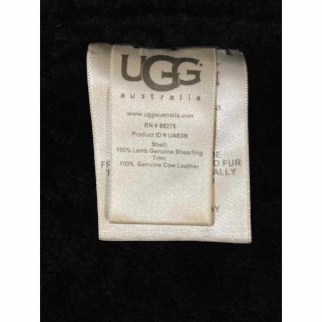 UGG AUSTRALIA(アグオーストラリア)のUGG Australia ムートンレザーライダースジャケット M メンズのジャケット/アウター(レザージャケット)の商品写真