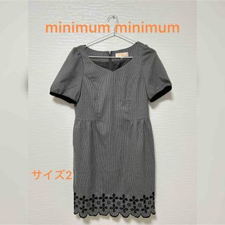 ミニマム(MINIMUM)のminimum minimum ワンピース(ひざ丈ワンピース)