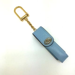 グッチ(Gucci)のGUCCI グッチ リップケース 615997 ライトブルー(その他)