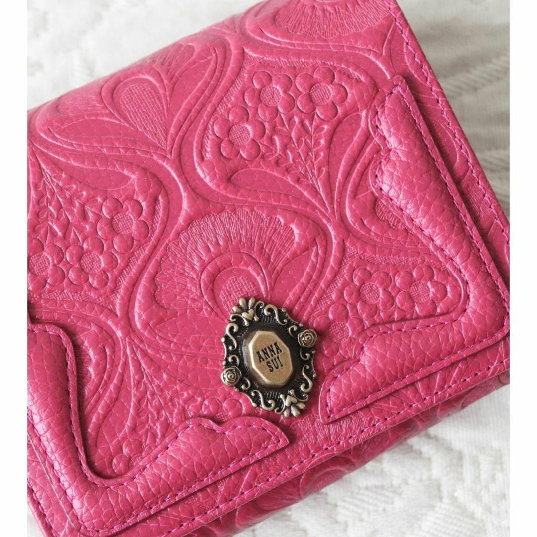 ANNA SUI(アナスイ)の新品箱付き【ANNA SUI アナスイ】ノヴァ 二つ折り財布 レディースのファッション小物(財布)の商品写真