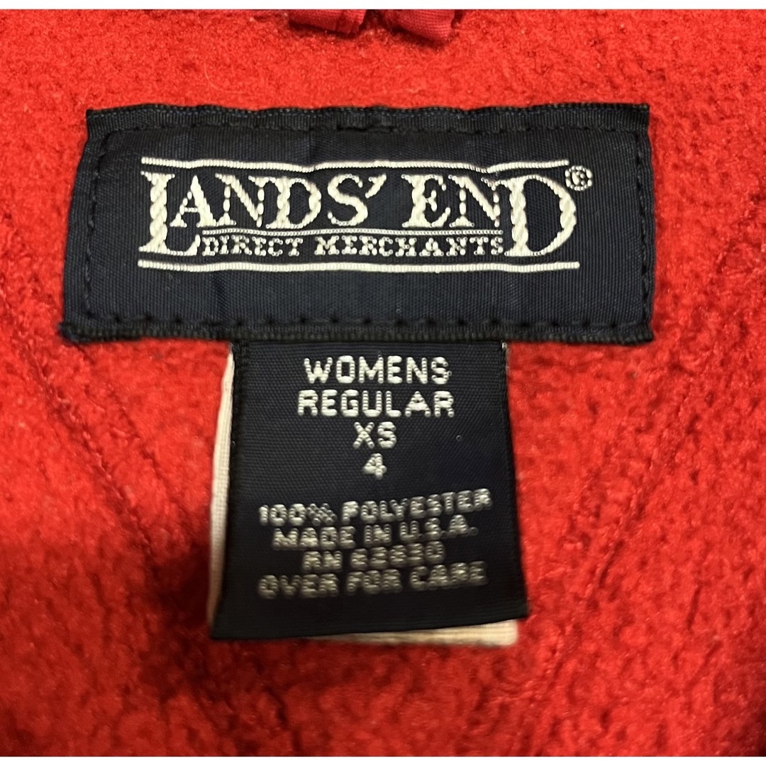 LANDS’END(ランズエンド)の 90sLANDS’END USA製 Zip-up Fleece Jacket  メンズのトップス(その他)の商品写真