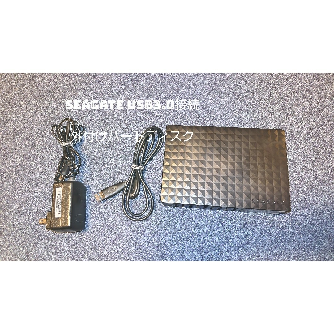 Seagate  外付けHDD SGD-JNZ020UBK 2TB スマホ/家電/カメラのPC/タブレット(PC周辺機器)の商品写真