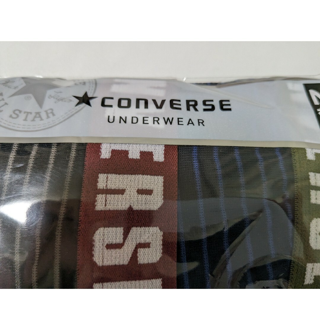 CONVERSE(コンバース)の新品未開封　CONVERSE  ボクサーブリーフ　150  ２枚組 キッズ/ベビー/マタニティのキッズ服男の子用(90cm~)(下着)の商品写真