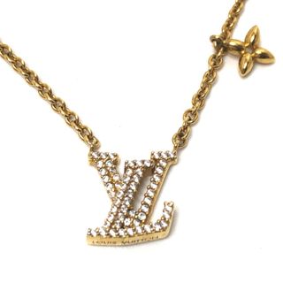 ルイヴィトン(LOUIS VUITTON)のルイヴィトン LOUIS VUITTON コリエ LV アイコニック M00596 アクセサリー ネックレス GP ゴールド(ネックレス)