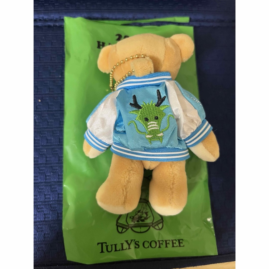 TULLY'S COFFEE(タリーズコーヒー)の新品　タリーズ　ミニテディベア エンタメ/ホビーのコレクション(ノベルティグッズ)の商品写真