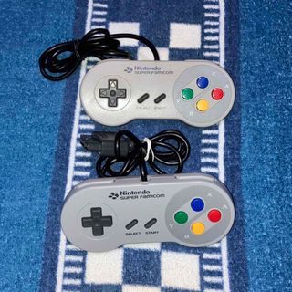 スーパーファミコン(スーパーファミコン)のスーパーファミコン 純正コントローラー 2個セット ②(その他)