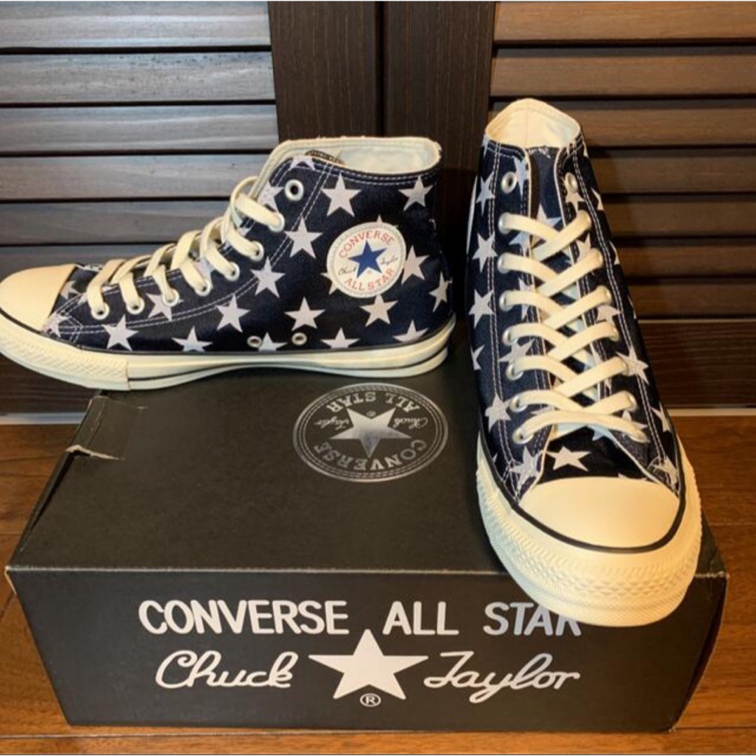 CONVERSE(コンバース)のレア✨CONVERSE✨西陣織✨ネイビー メンズの靴/シューズ(スニーカー)の商品写真