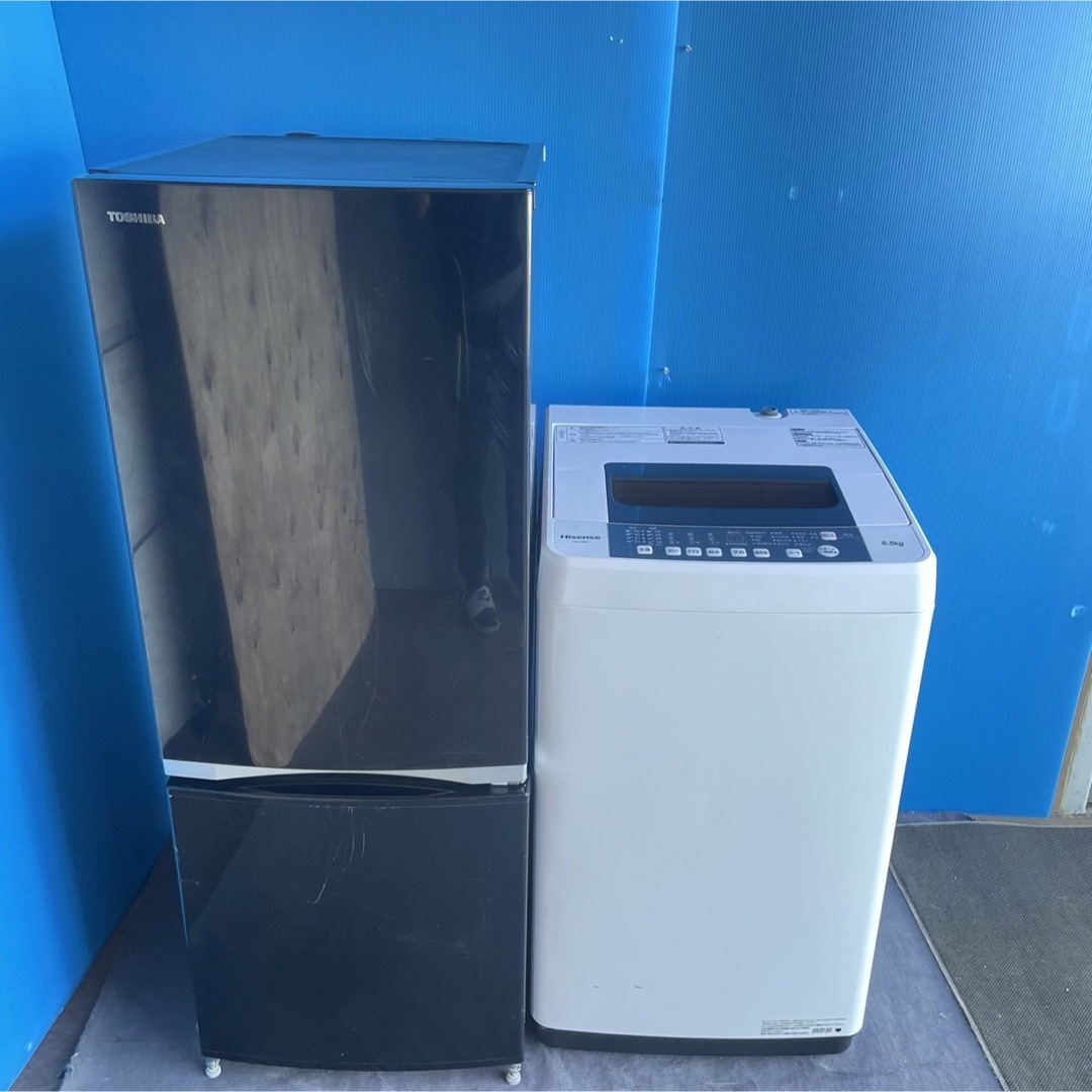 470C 冷蔵庫　小型　洗濯機　一人暮らし　最新家電セット　美品　送料設置無料