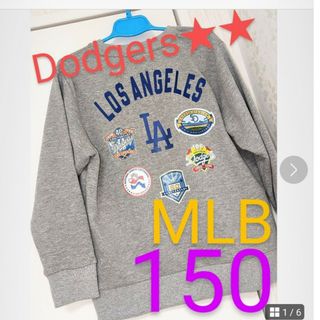 メジャーリーグベースボール(MLB)の大谷翔平 ドジャーストレーナー 150　メジャーリーグ　MLB 男の子150(Tシャツ/カットソー)