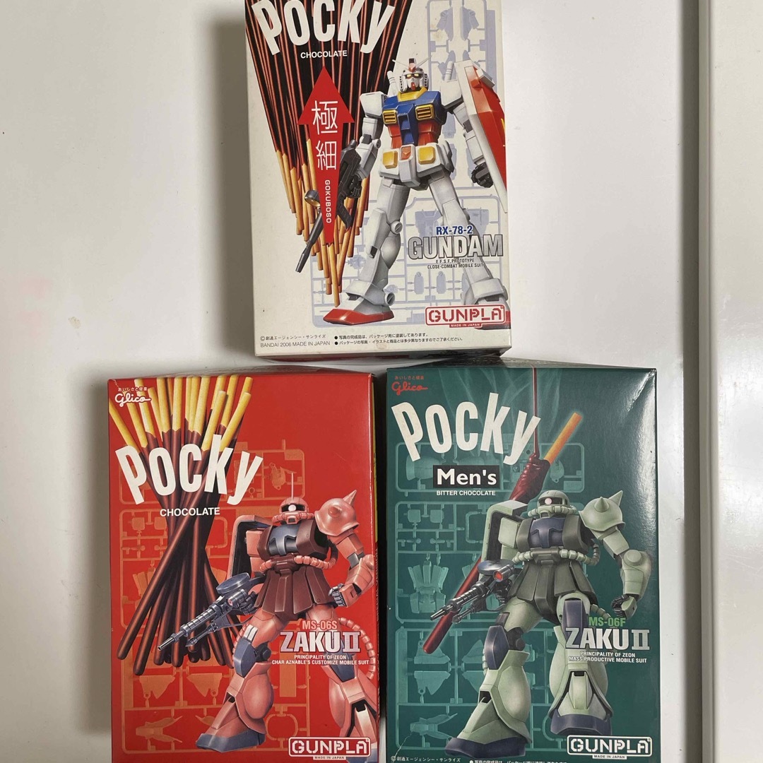 BANDAI(バンダイ)のガンダム ポッキー コラボプラモデル✨ エンタメ/ホビーのおもちゃ/ぬいぐるみ(プラモデル)の商品写真