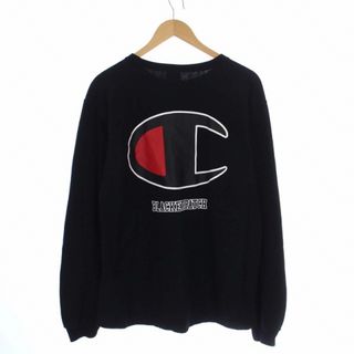 チャンピオン(Champion)のCHAMPION BLACK EYE PATCH Tシャツ C8-Y417(Tシャツ/カットソー(七分/長袖))