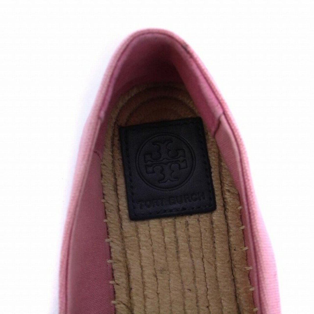 Tory Burch(トリーバーチ)のトリーバーチ エスパドリーユ スリッポン フラットシューズ ロゴ ピンク レディースの靴/シューズ(その他)の商品写真