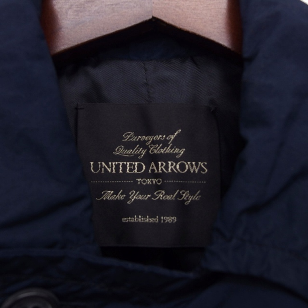 UNITED ARROWS(ユナイテッドアローズ)のユナイテッドアローズ ステンカラー コート アウター ミディ丈 スリット S メンズのジャケット/アウター(ステンカラーコート)の商品写真