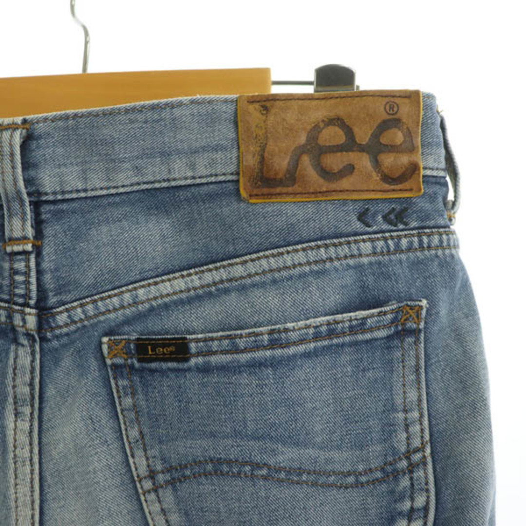 Lee(リー)のリー デニムパンツ ジーンズ テーパード コットン S 青 ブルー レディースのパンツ(デニム/ジーンズ)の商品写真