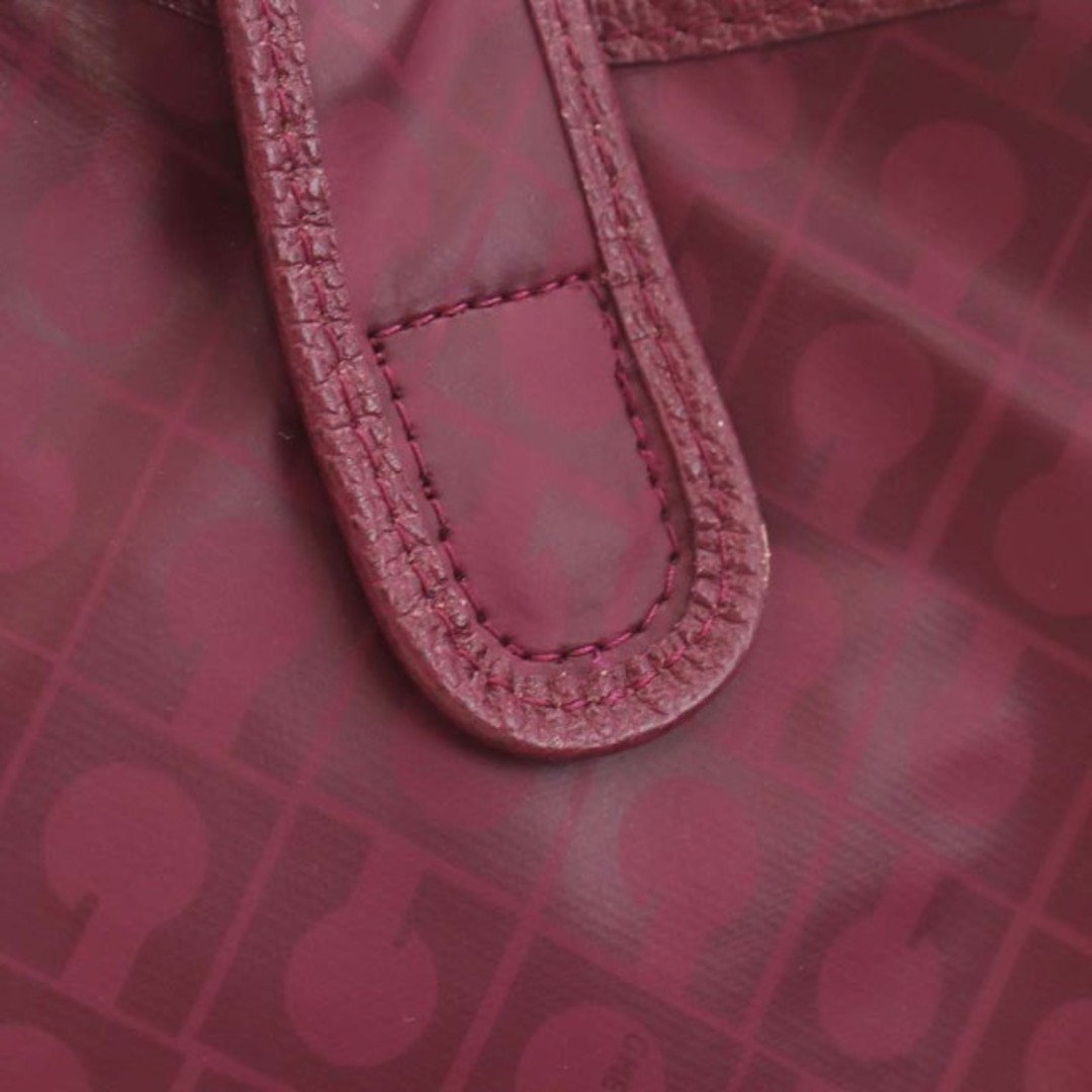 GHERARDINI(ゲラルディーニ)のゲラルディーニ トートバッグ ハンドバッグ リバーシブル 総柄 ベージュ 紫 レディースのバッグ(トートバッグ)の商品写真