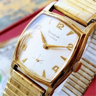 ブローバ(Bulova)の#2907【渋くてお洒落】メンズ 腕時計 ブローバ 動作品 手巻き アンティーク(腕時計(アナログ))