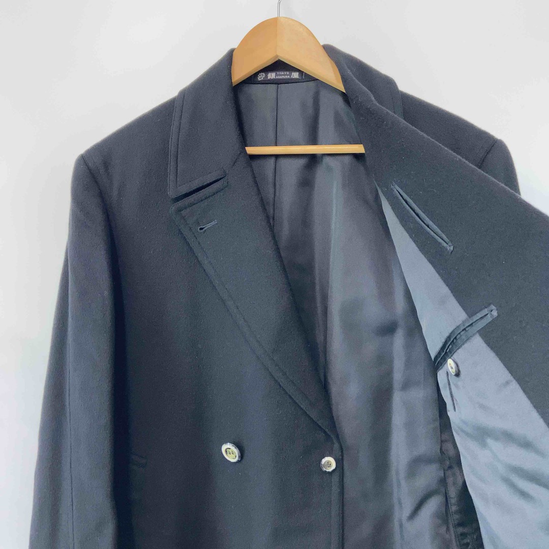 Dunhill - dunhill ダンヒル 鎧屋 メンズ Pコート 裏地 カシミア Dunhill - dunhill ダンヒル 鎧屋 メンズ Pコート 裏地 カシミア