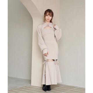 2way mermaid cut dress  Rosé Muse(ロングワンピース/マキシワンピース)