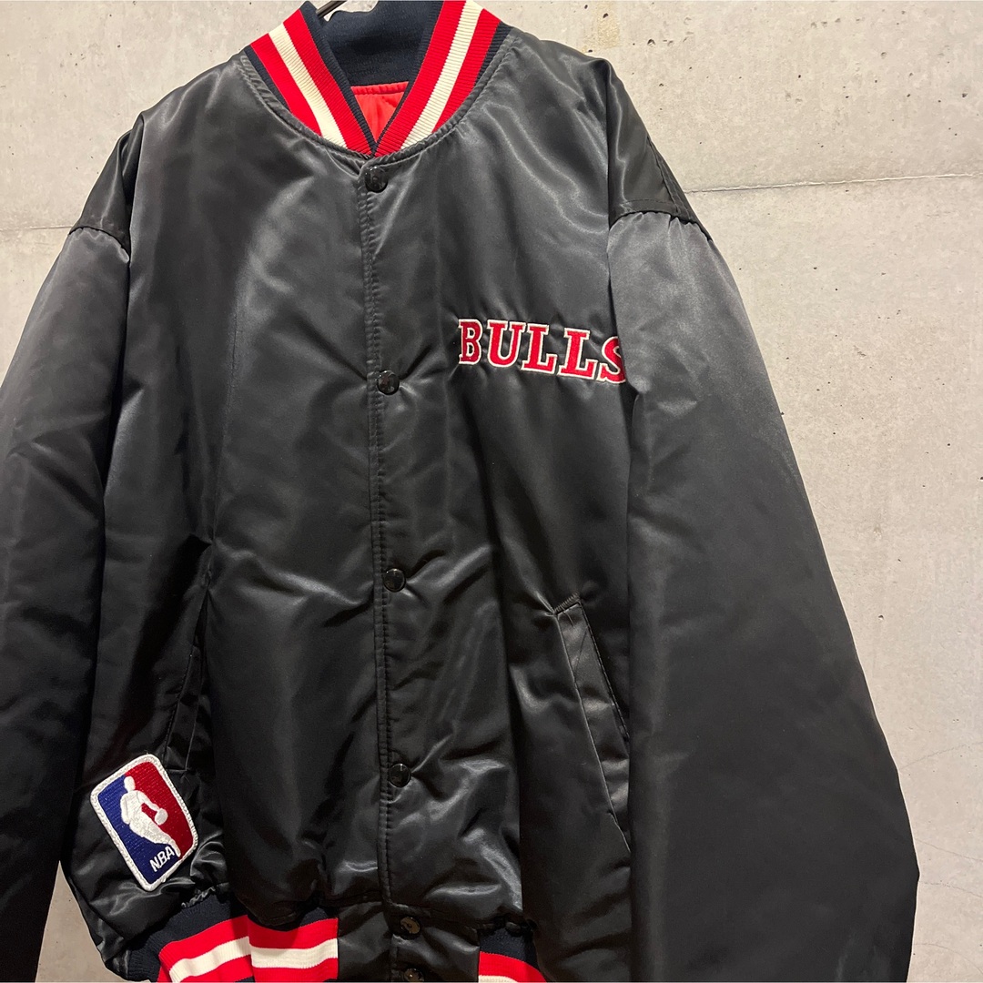 STARTER - 激レア90s NBA CHICAGO BULLS シカゴブルズUSA製スタジャン ...