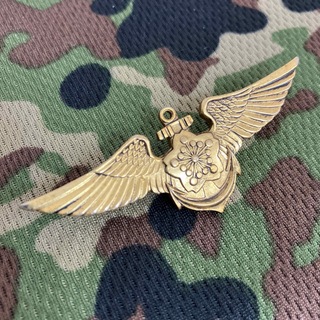 海上自衛隊　航空徽章　パイロット　トップガン　ウィングマーク 徽章 海軍 (個人装備)