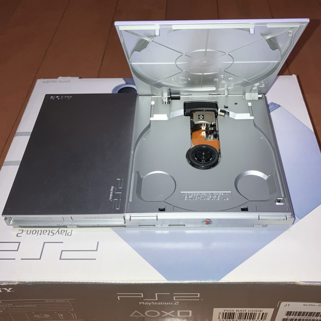 PS2 薄型本体セット SCPH-90000 SS ※美品 ※専用収納箱付き