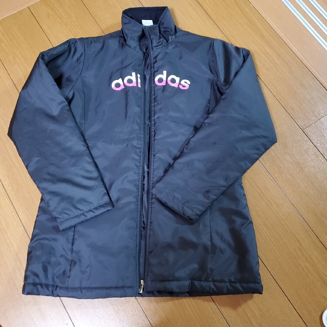 adidas(アディダス)のadidas　コート キッズ/ベビー/マタニティのキッズ服女の子用(90cm~)(コート)の商品写真